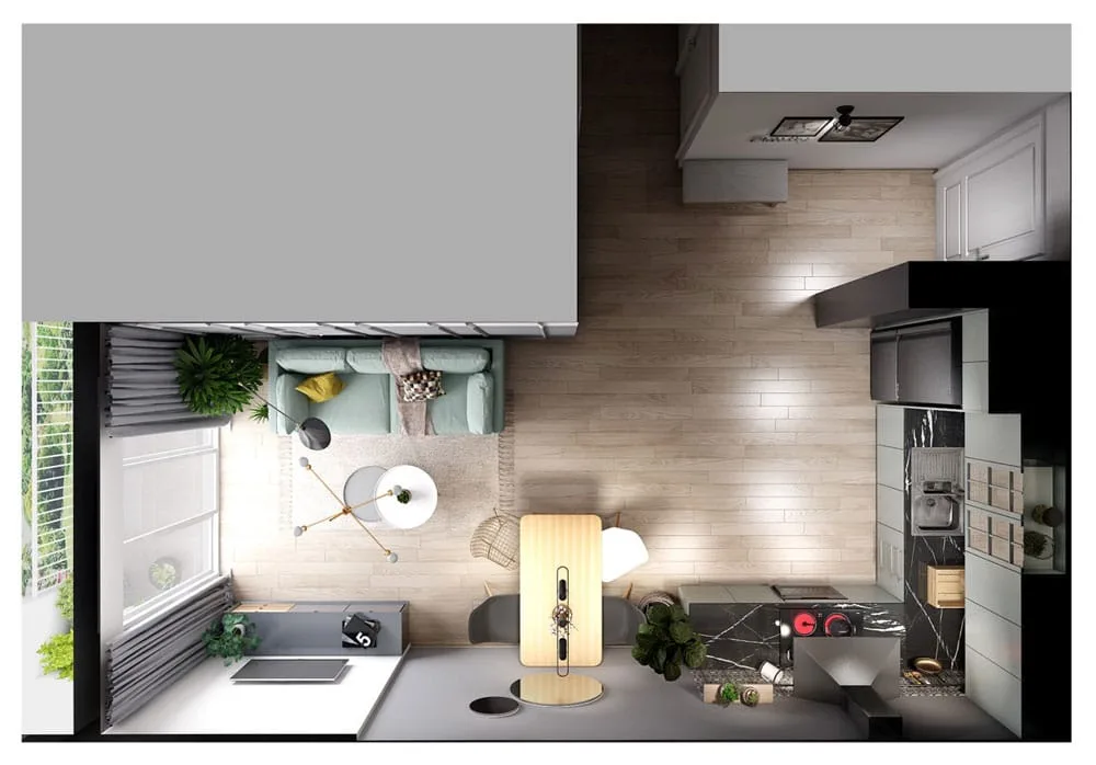 4 pastel colour ideas for small apartment design