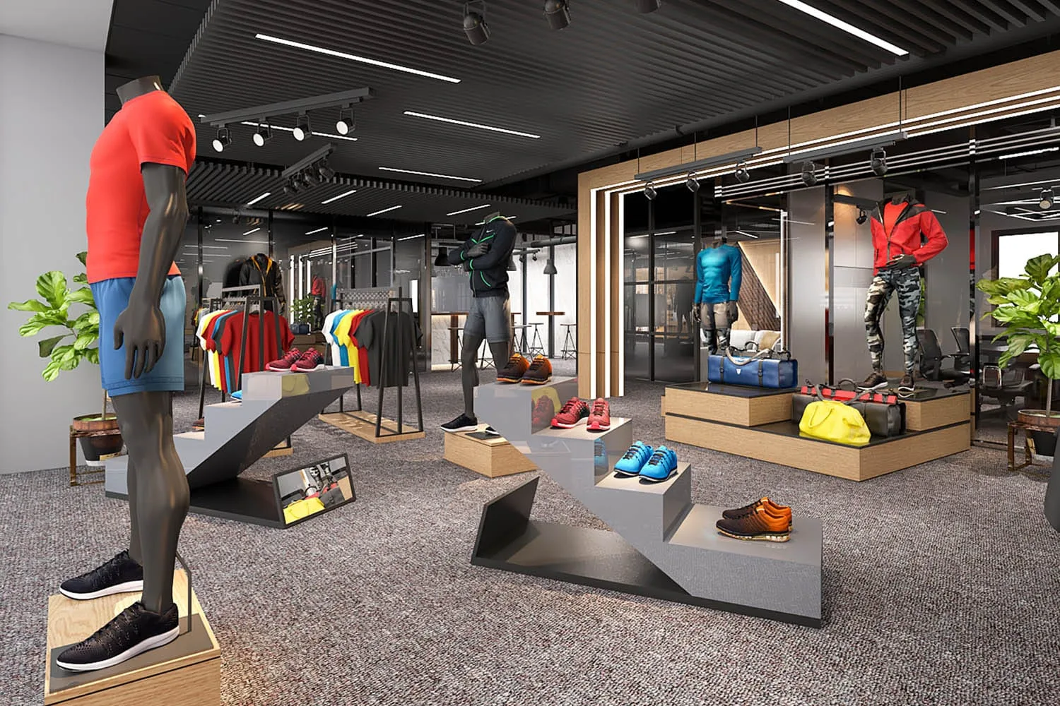 Showroom and store interior design that pulls customers in