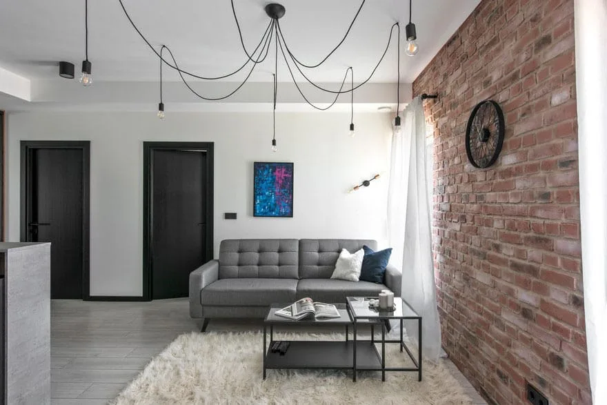 50 m² one-bedroom apartment design that works hard
