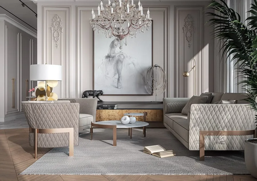 Neoclassical interior style
