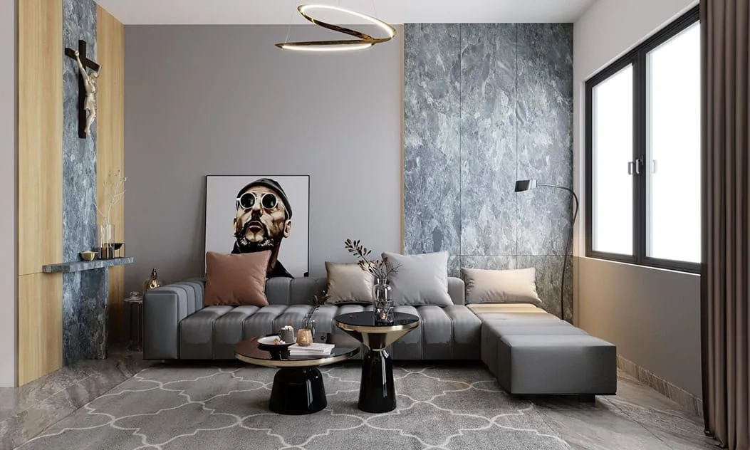 Modern townhouse interior design at Van Phuc City