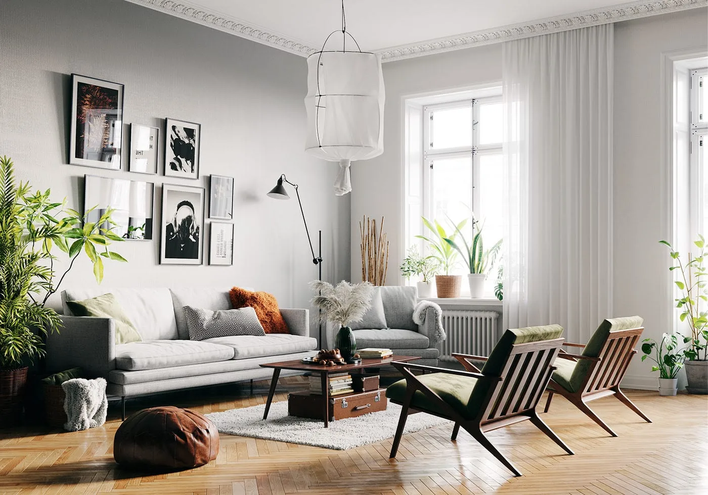 Scandinavian interior style