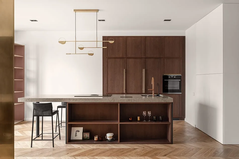 Metal in interior design: the accent that adds luxury