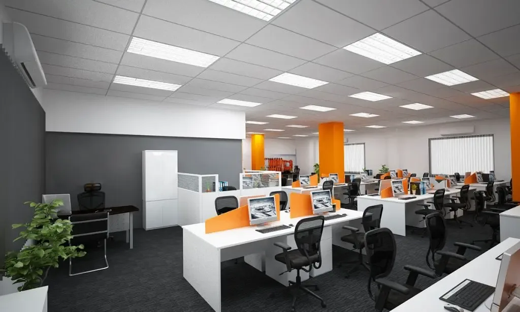 8 most common materials in office interior design