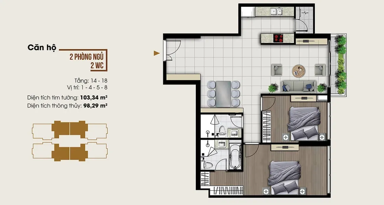 Ascent Lakeside Apartment — District 7 — photo 3