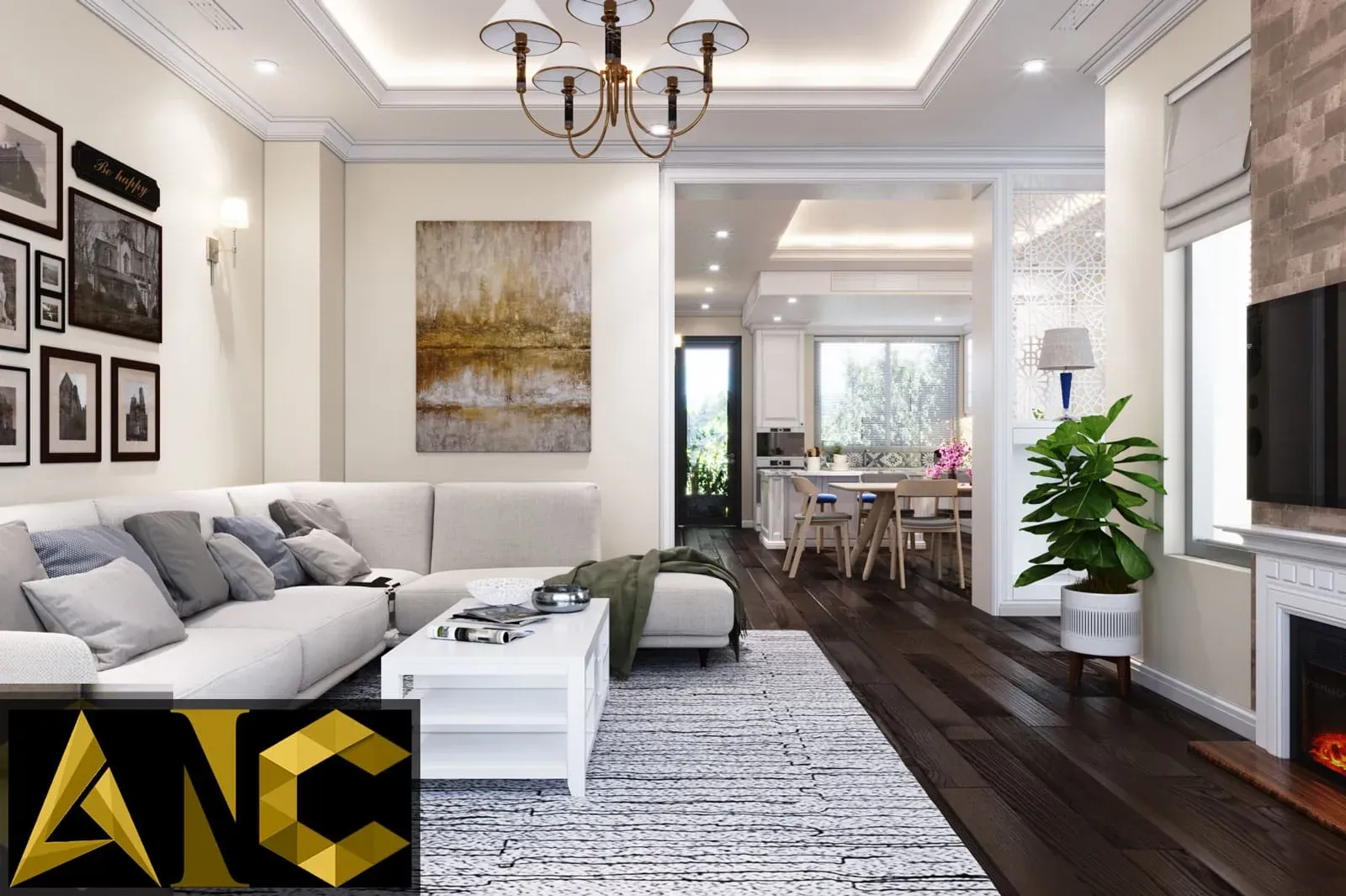 Nine South Villa, Nhà Bè — Interior