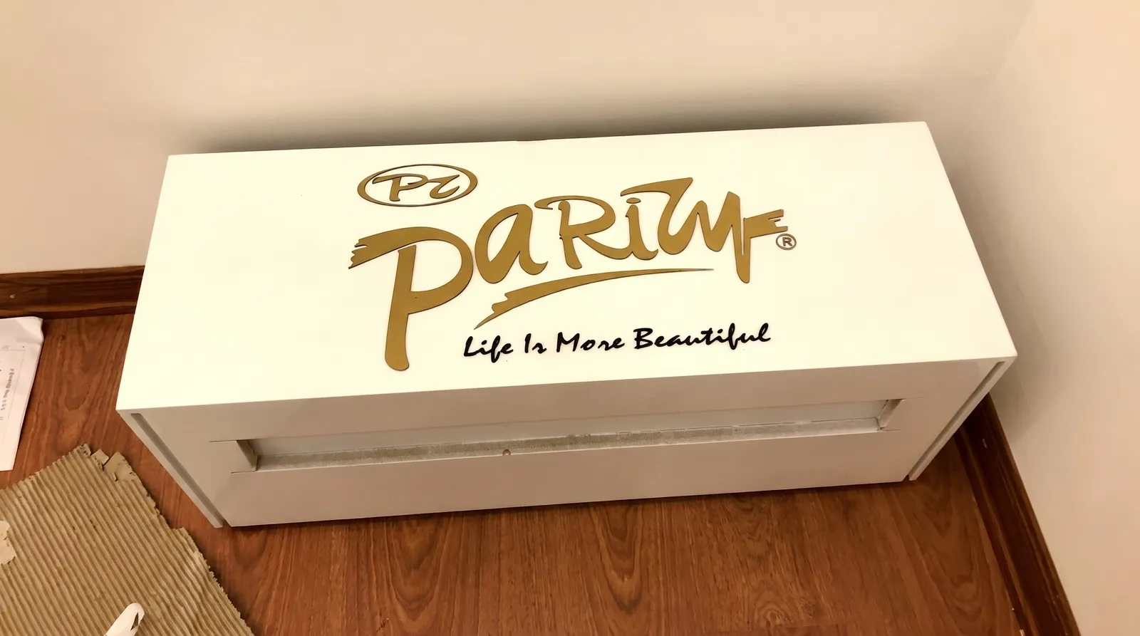 Parity fashion store design & build — on-site construction 1