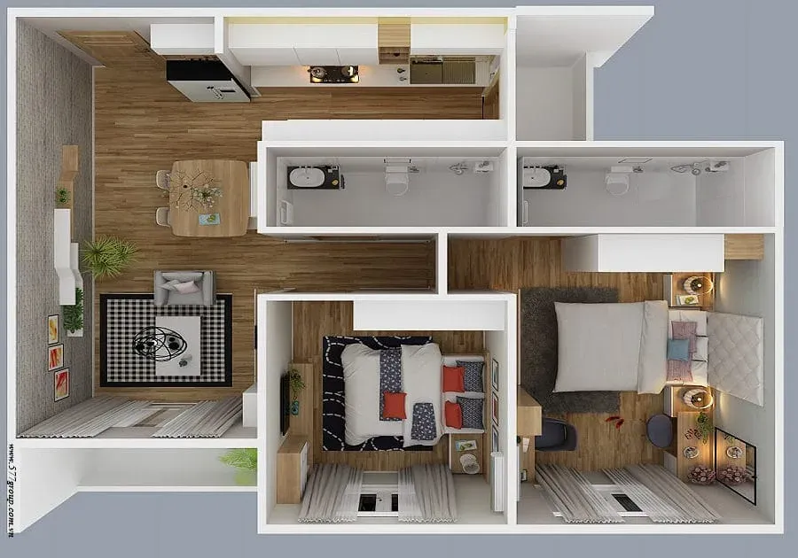 Diamond Riverside Apartment — District 8 — photo 2