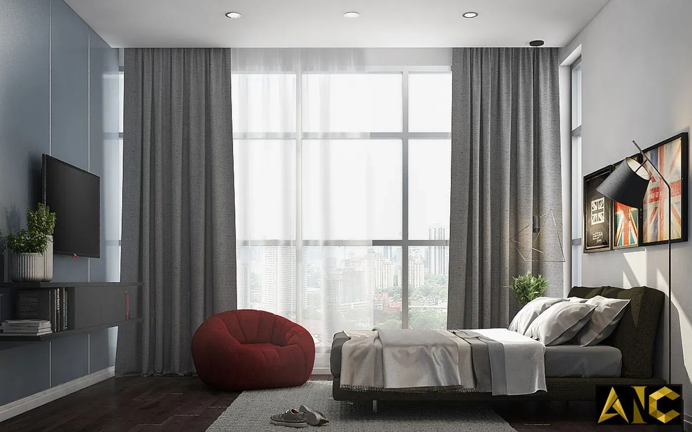 City Plaza Penthouse — Interior — photo 9