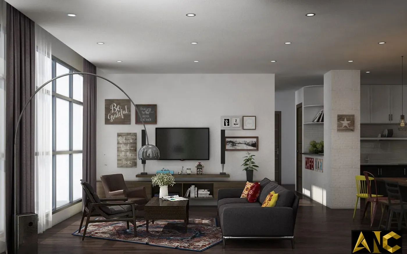 City Plaza Penthouse — Interior