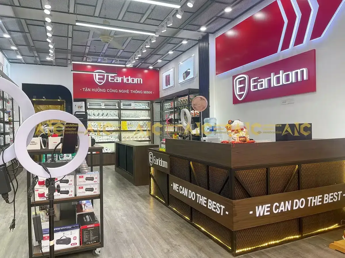 Earldom electronics showroom design & build