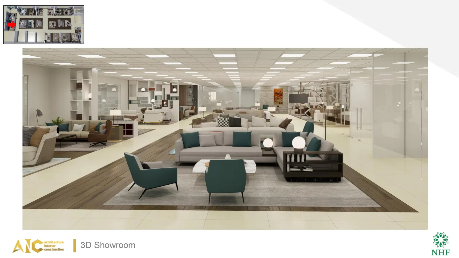 Nhan Hoang furniture showroom design & build