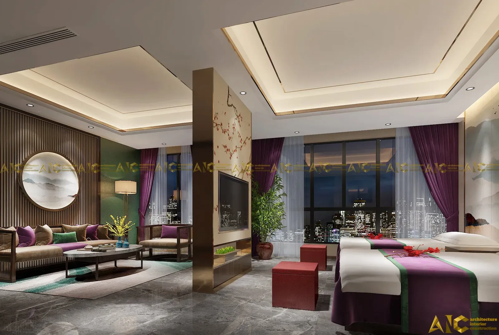 Premium spa interior design — District 2