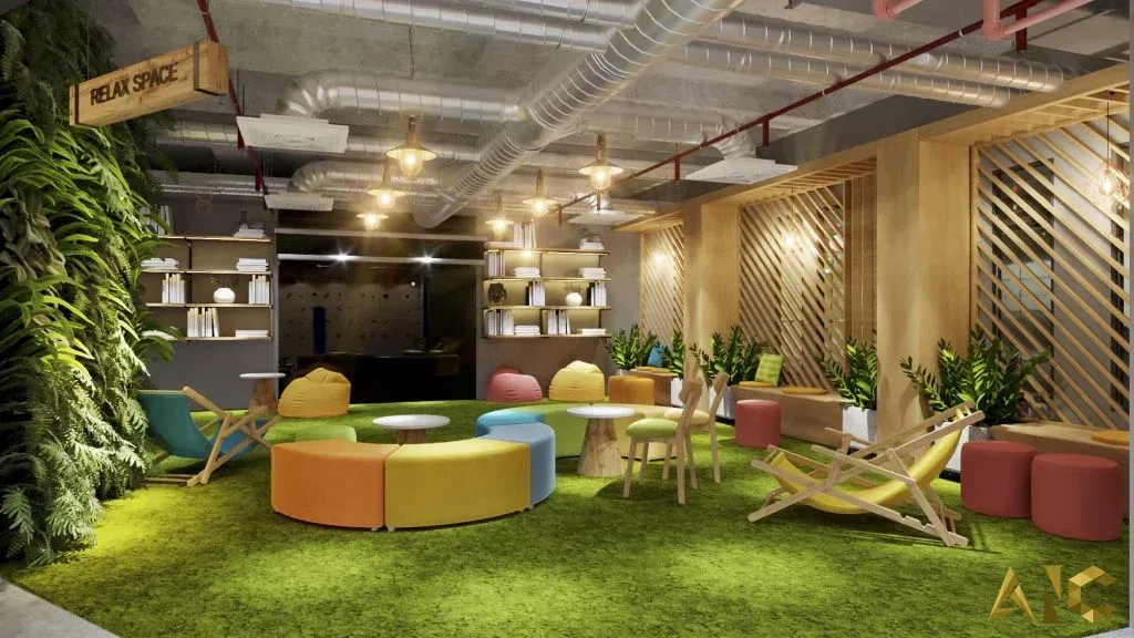 USOL Vietnam Office — 3D design render 6