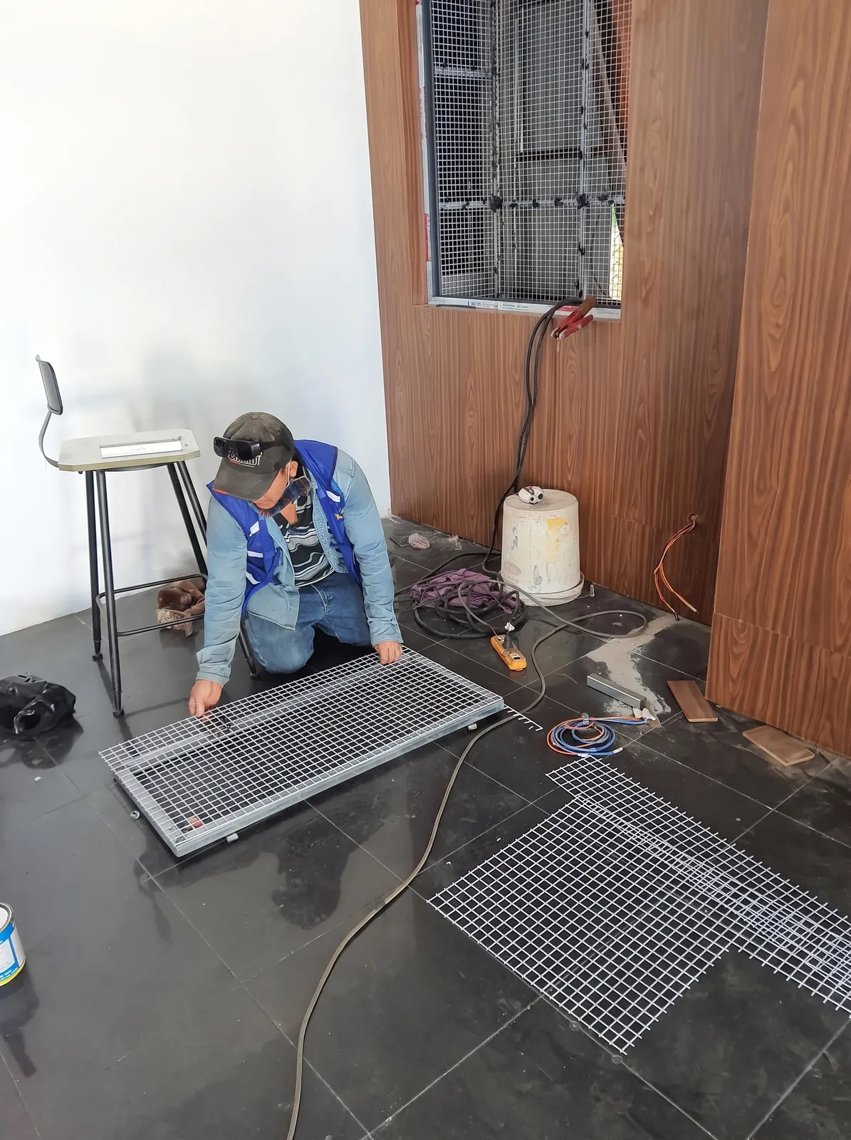 ALB & Partners Turnkey Office — Bình Thạnh District — on-site construction 3