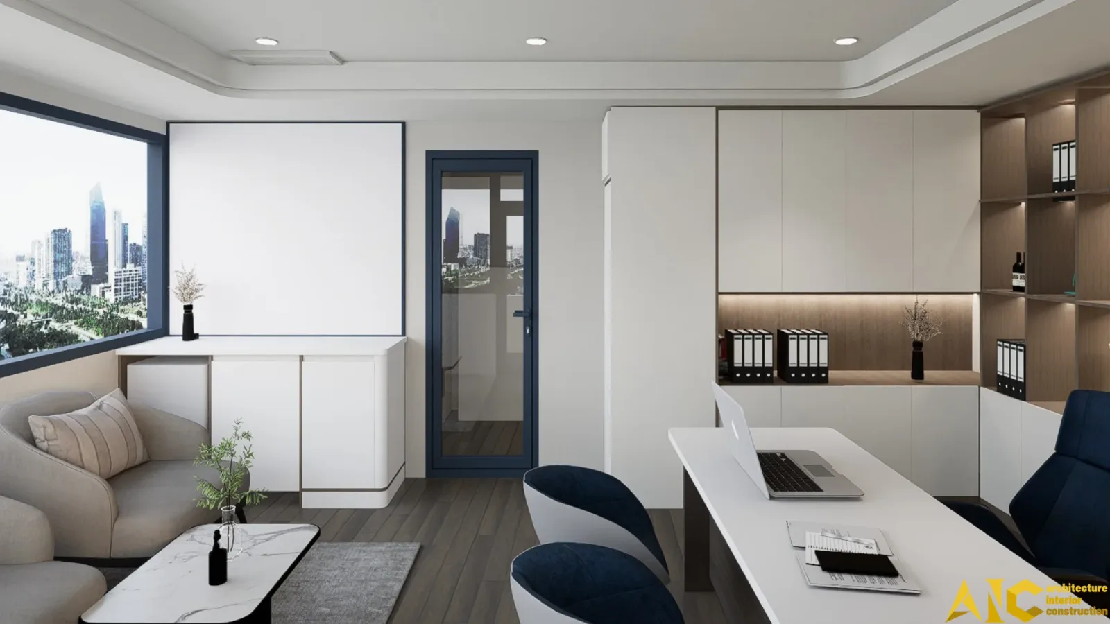 ALB Branch 2 Office — Design & Build — 3D design render 11