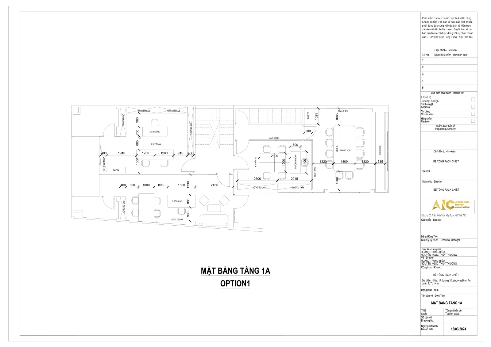 Bê Tông Rạch Chiếc (BRC) Office — Interior Design & Build — 3D design render 6
