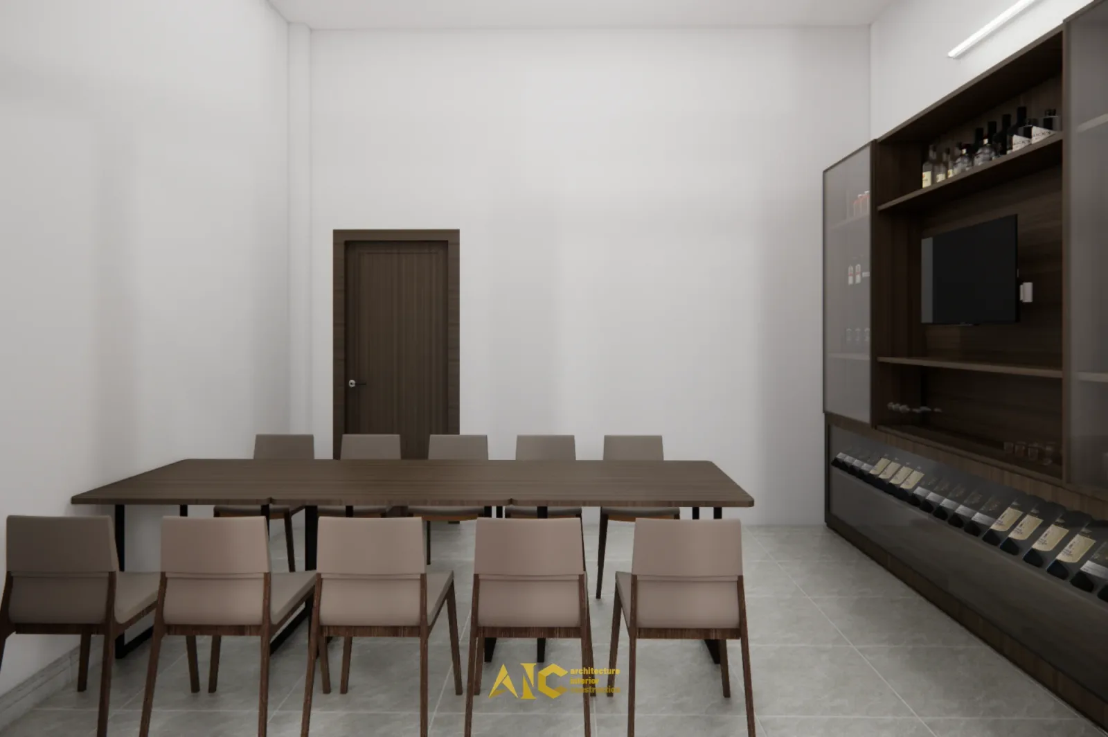 Bê Tông Rạch Chiếc (BRC) Office — Interior Design & Build — 3D design render 16
