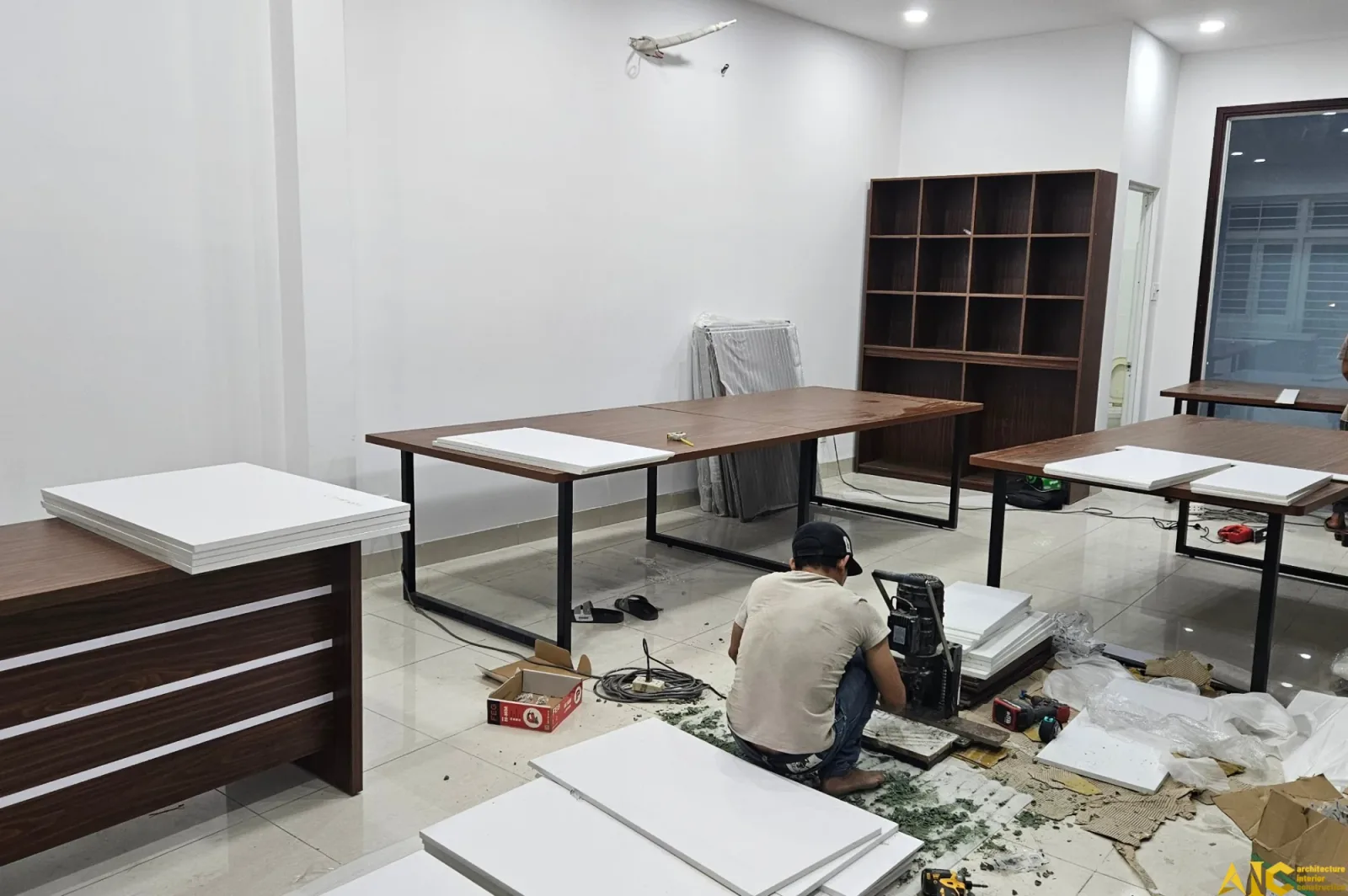 Bê Tông Rạch Chiếc (BRC) Office — Interior Design & Build — 3D design render 17