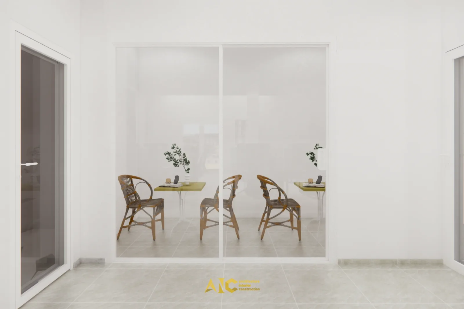 Bê Tông Rạch Chiếc (BRC) Office — Interior Design & Build — 3D design render 14