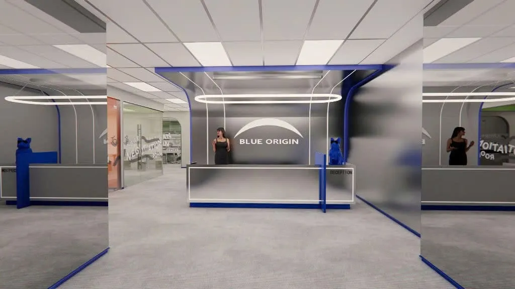 Blue Origin Office — UOA Tower, Design & Build