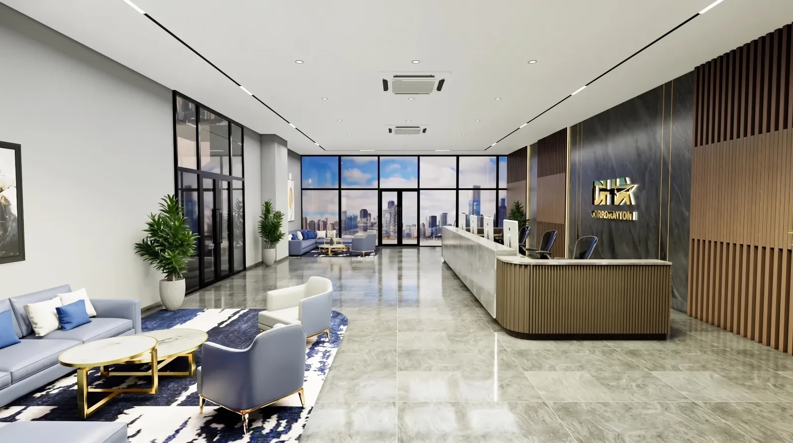 DHA Hong Bang Lobby & Interior — Design & Build — photo 1