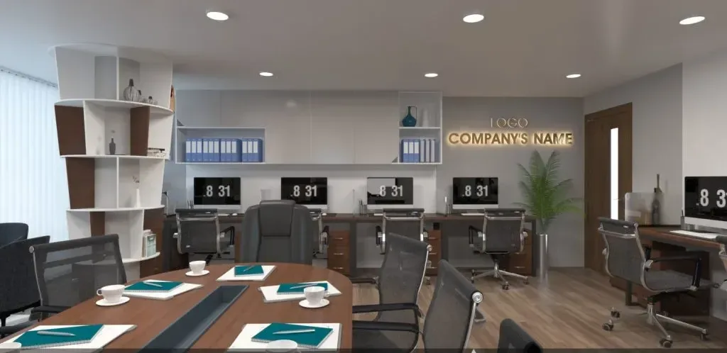 Nam Viet Office — Design & Build — 3D design render 5