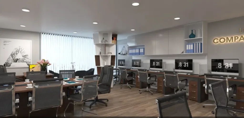 Nam Viet Office — Design & Build — 3D design render 9