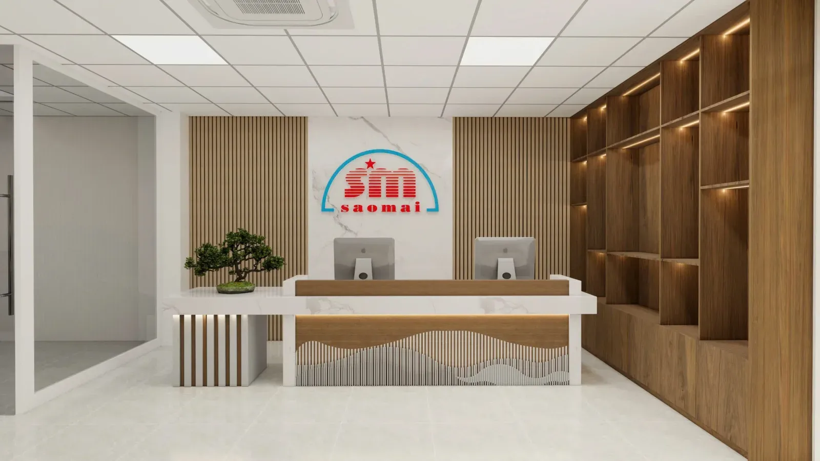 Sao Mai Bookstore Office Q12 — Design & Build — photo 2