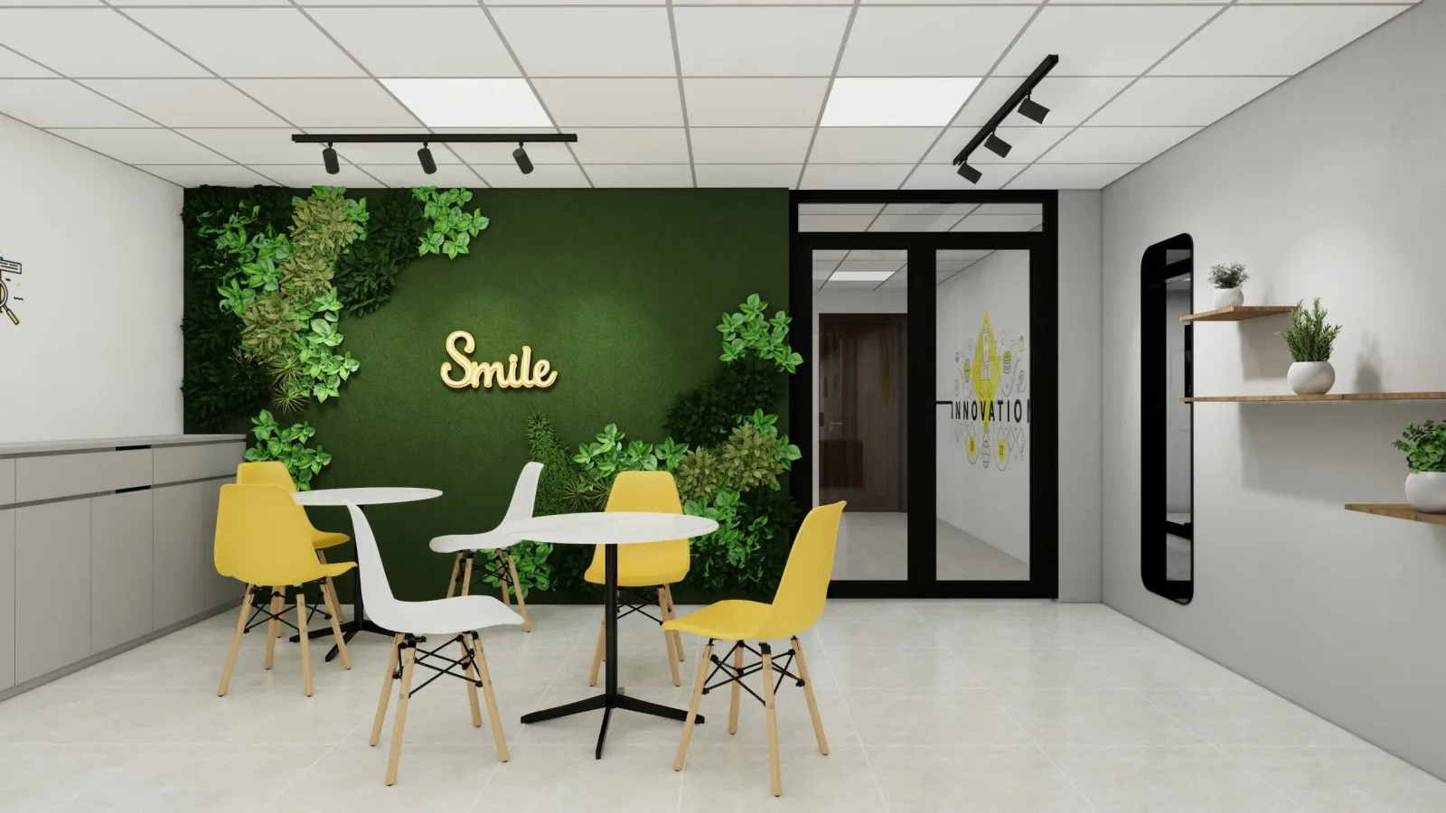 Sao Mai Bookstore Office Q12 — Design & Build — 3D design render 12