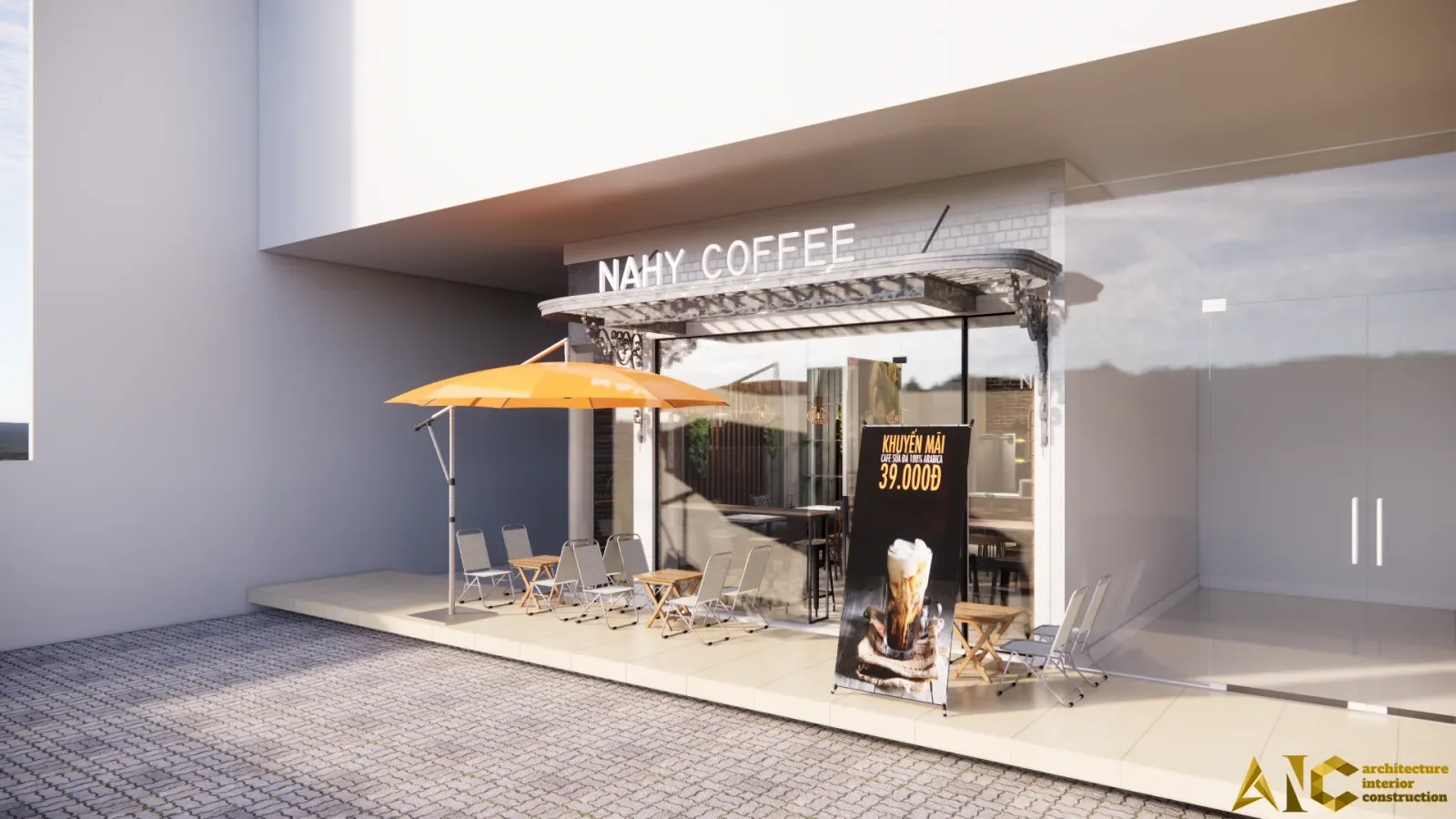 Nhan Hoa Office — 3D design render 1