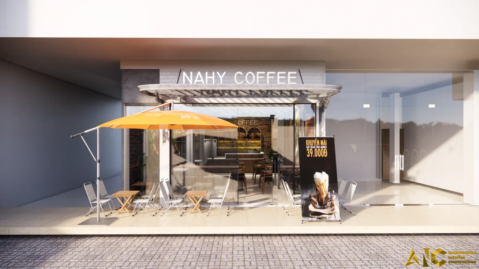Nhan Hoa Office — 3D design render 2