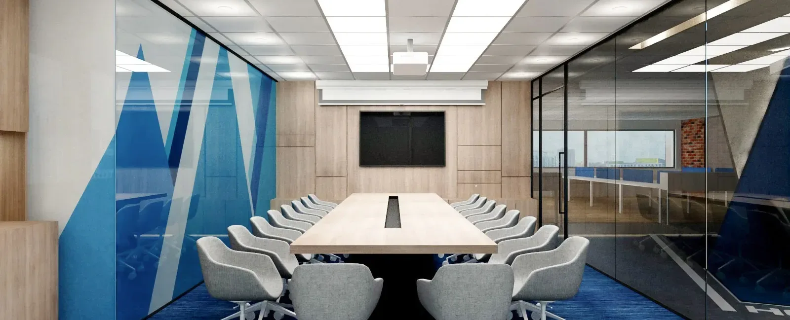Realtek Vietnam Office — Design & Build — 3D design render 8