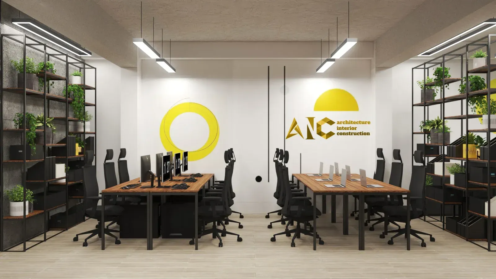 Sao Mai Tay Thanh Office — Design & Build — 3D design render 1
