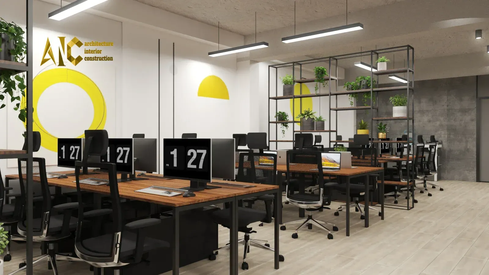 Sao Mai Tay Thanh Office — Design & Build — 3D design render 2