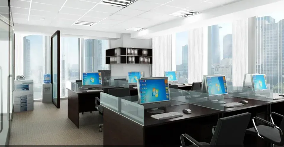 Sao Vang Office — Design & Build — 3D design render 14