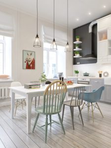 Thiết kế phòng ăn, Thiết Kế Phòng Ăn Tuyệt Đẹp Theo Phong Cách Scandinavian