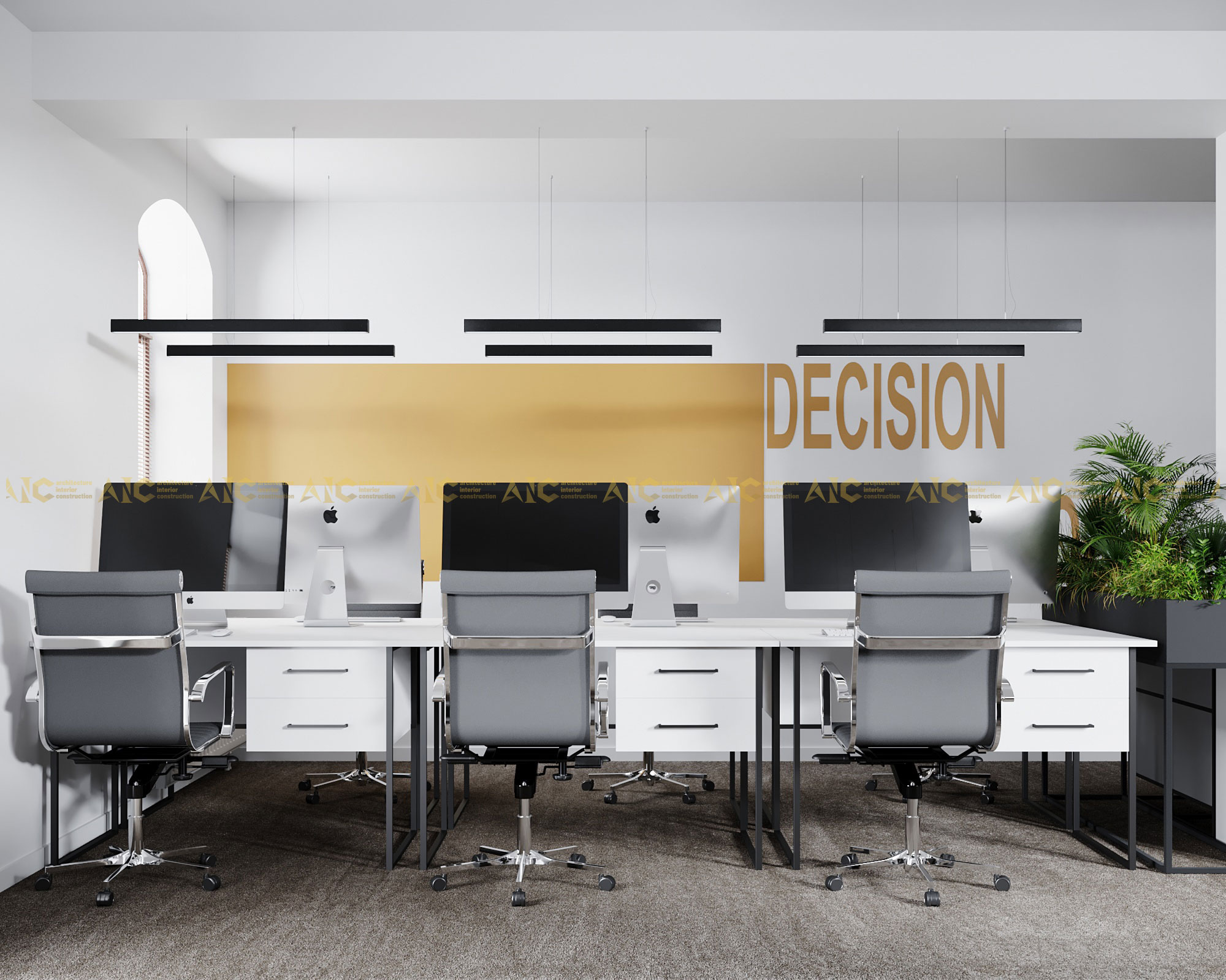 Mẫu thiết kế văn phòng hạng A đang được nhiều doanh nghiệp ưa chuộng. Nó thể hiện được sự sang trọng và tiện nghi