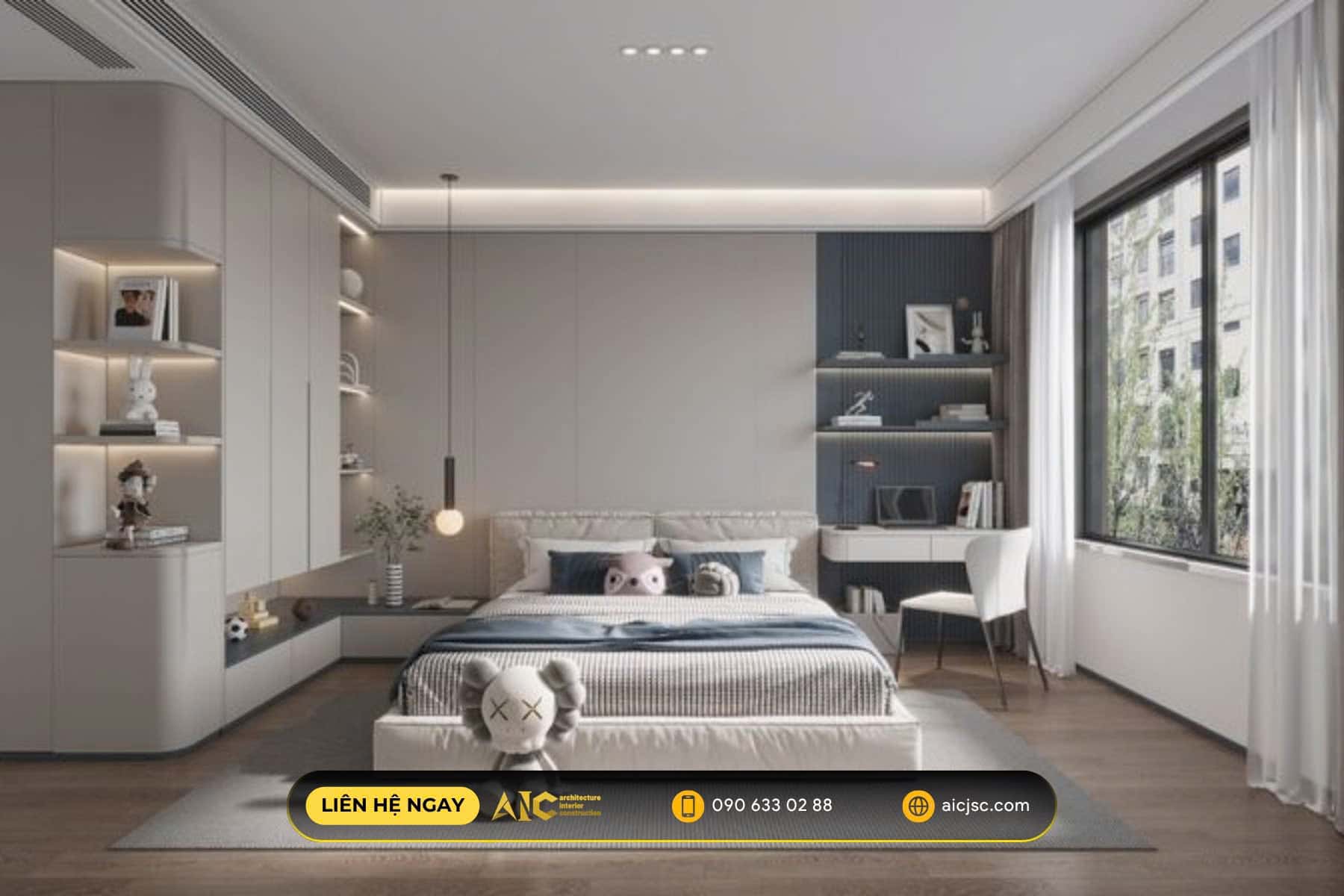 Một số lưu ý khi thiết kế phòng ngủ hiện đại Một số lưu ý khi thiết kế phòng ngủ hiện đại