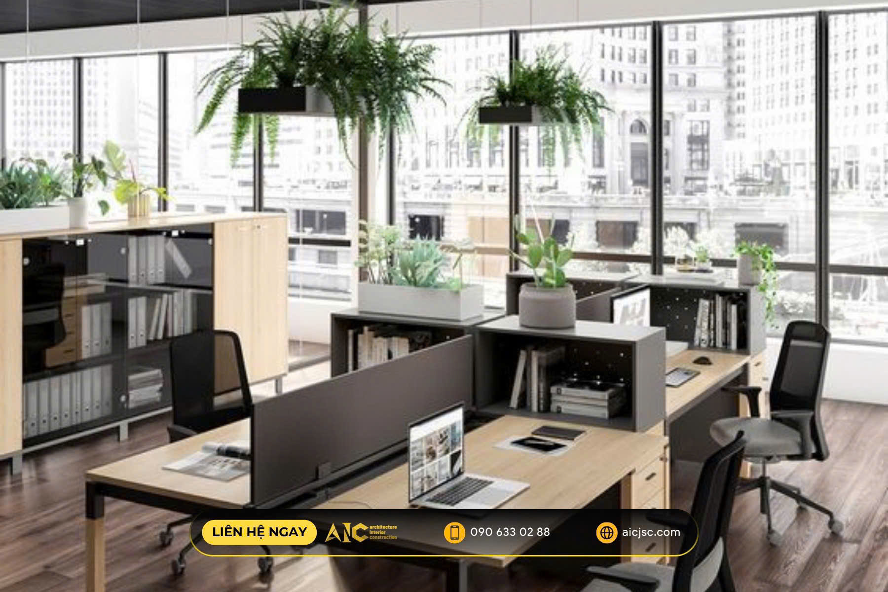 thiết kế góc làm việc 2 Thiết kế góc làm việc tại các Agency sáng tạo