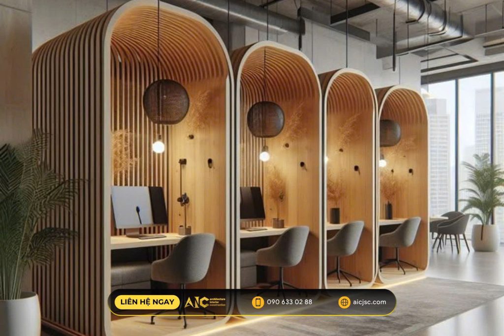 Thiết kế góc làm việc cùng AIC