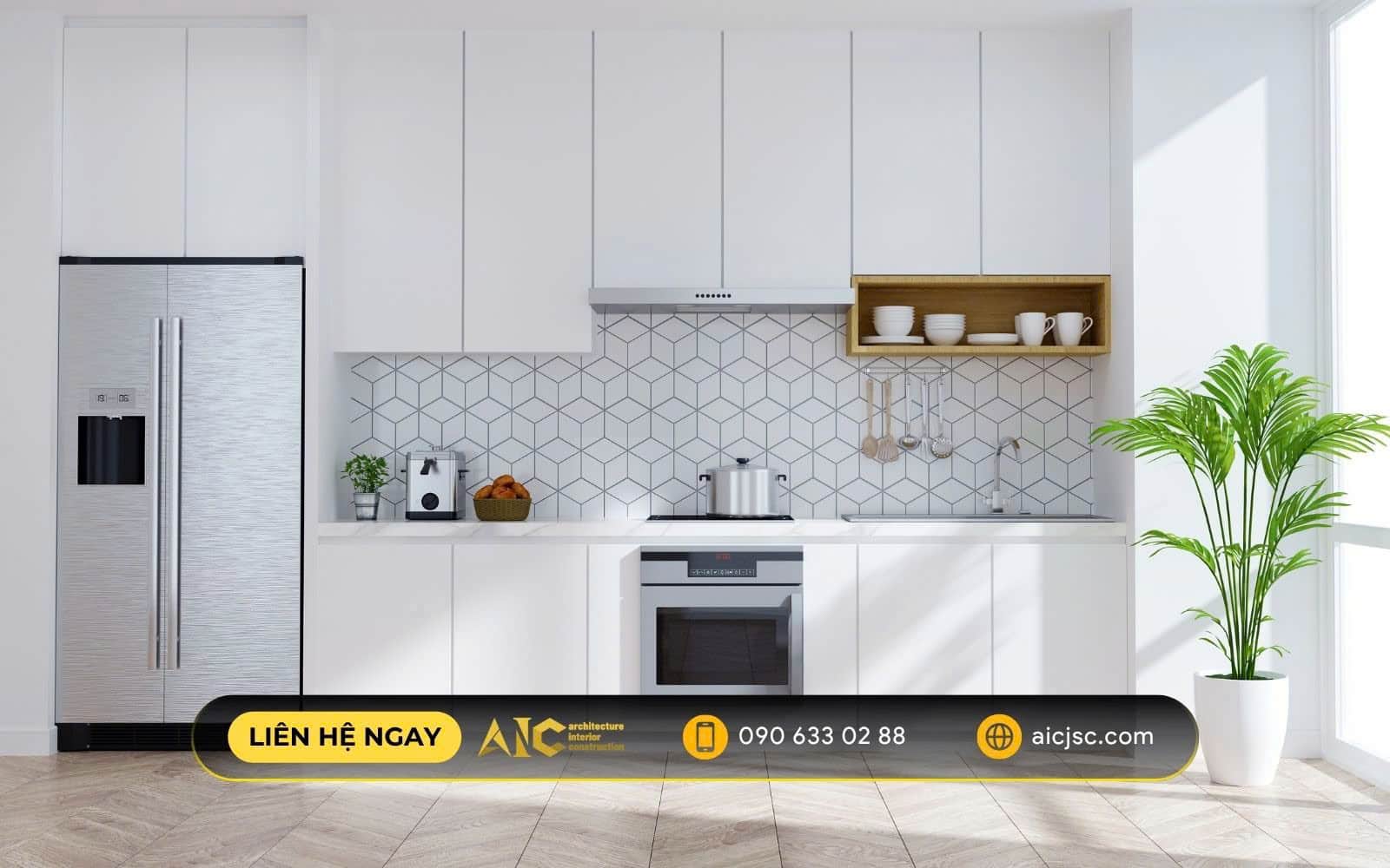 Vị trí bếp trong phong thủy căn hộ