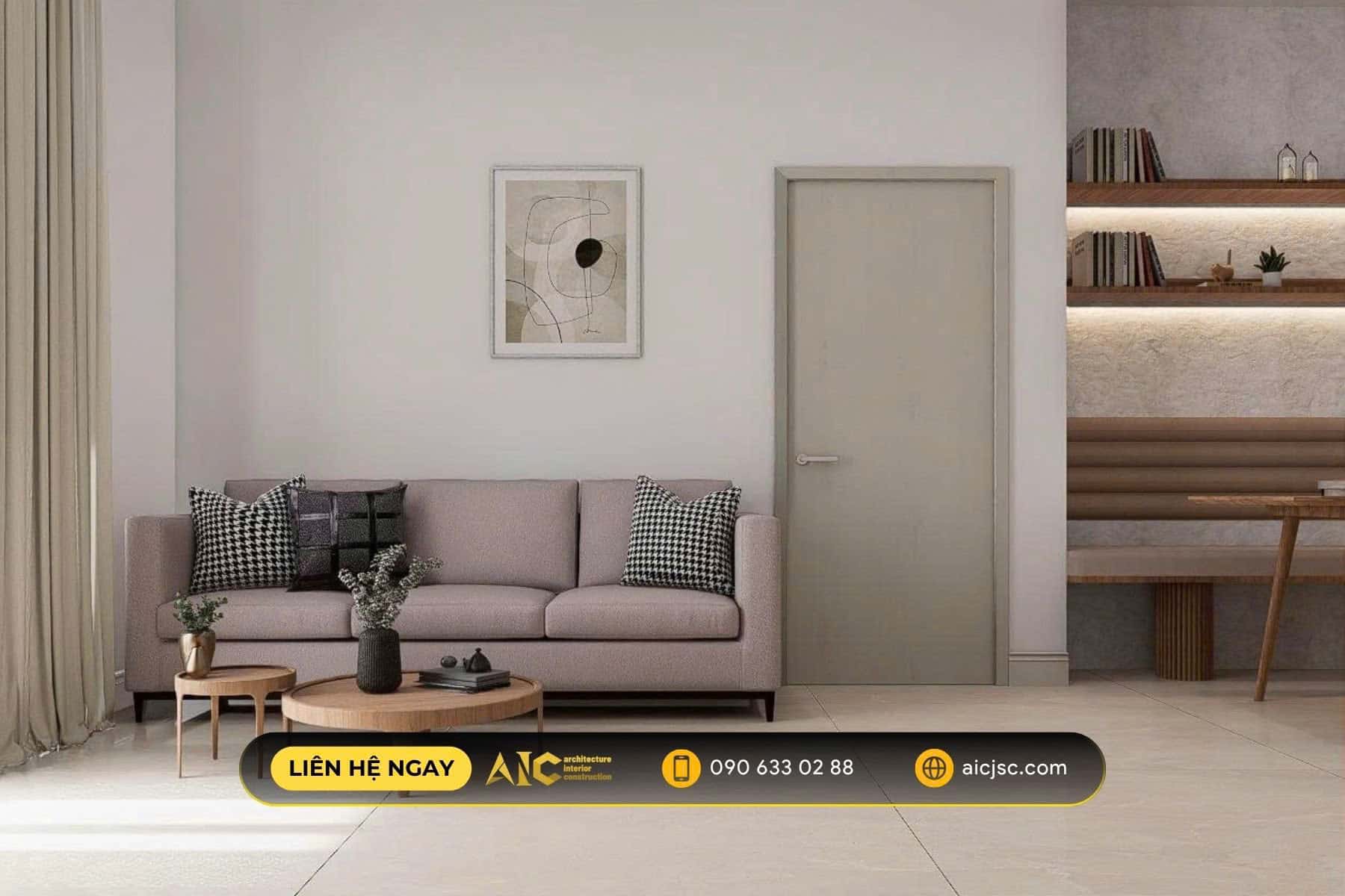 Thi công nội thất trọn gói căn hộ tại HCMC