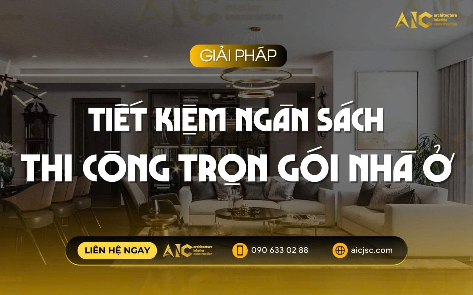 Giải pháp thi công trọn gói nhà ở tiết kiệm ngân sách
