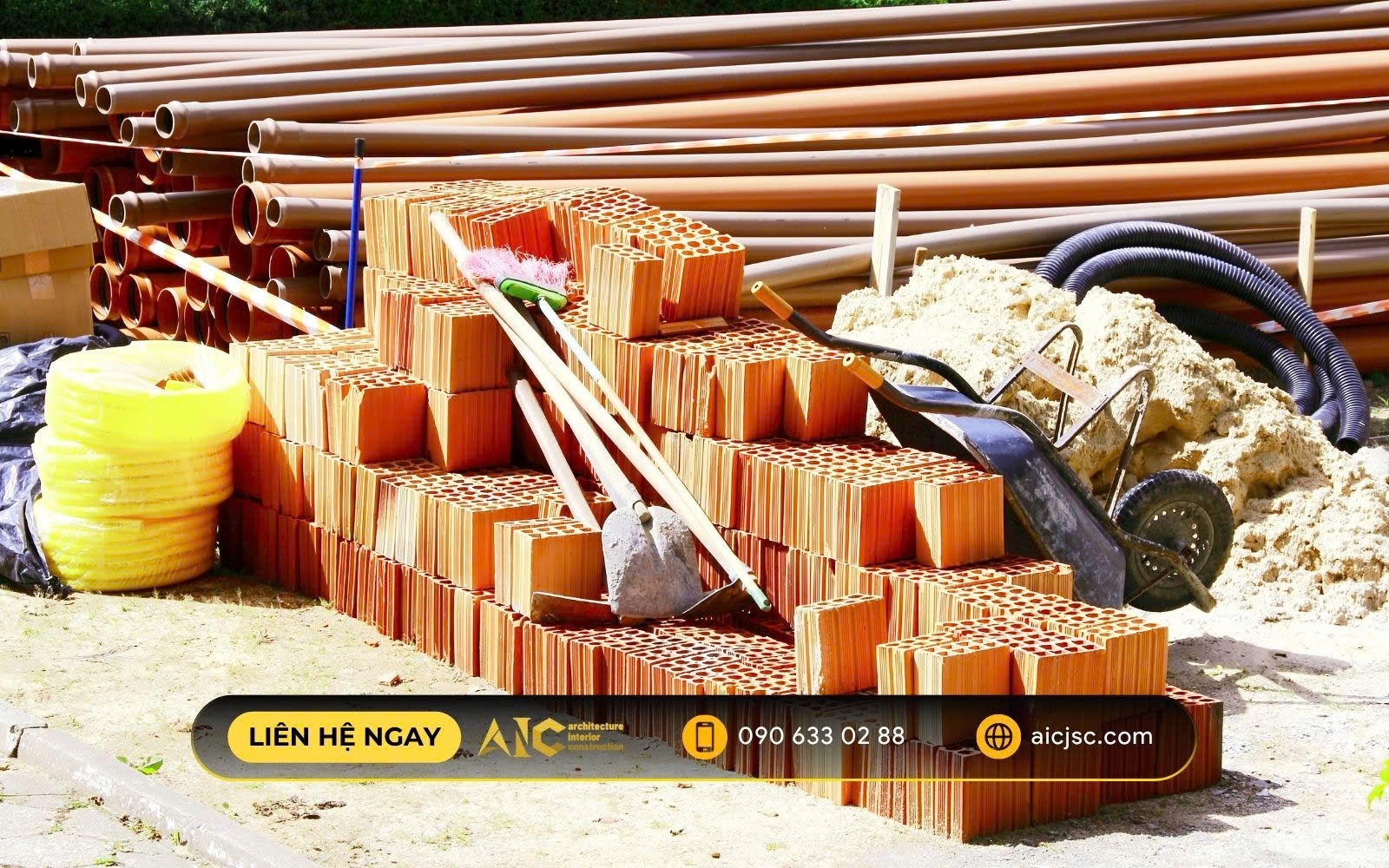 Không tính toán khối lượng vật liệu xây dựng