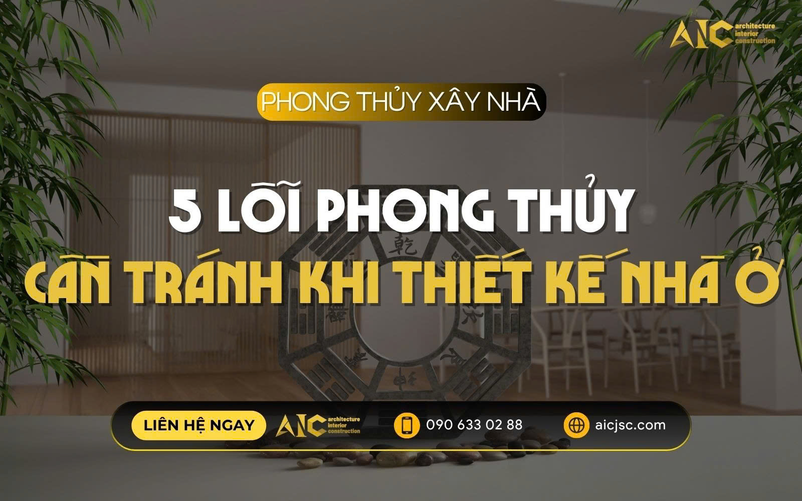 Thiết kế nhà ở theo phong thủy AIC JSC