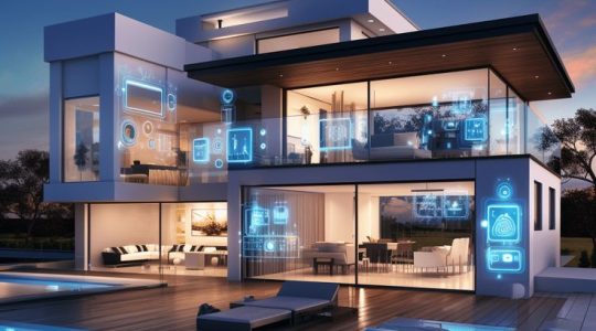 thiết kế biệt thự thông minh kết hợp công nghệ