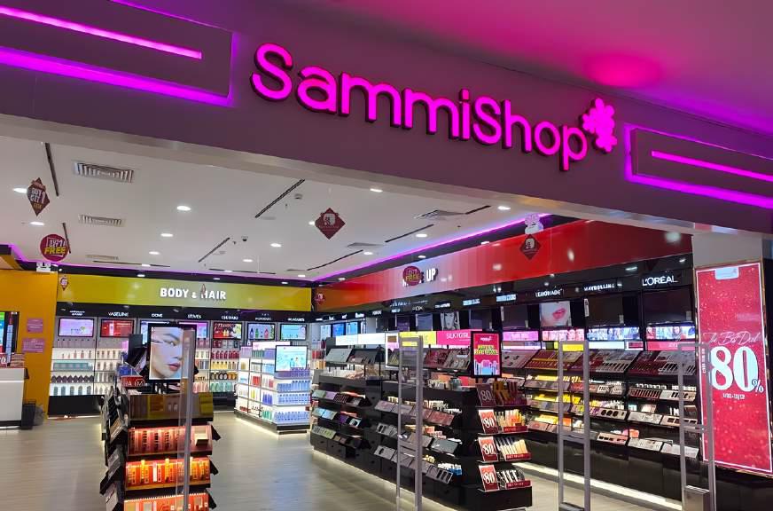 Thiết kế cửa hàng SammiShop Vincom Cầu Giấy bởi AIC JSC.