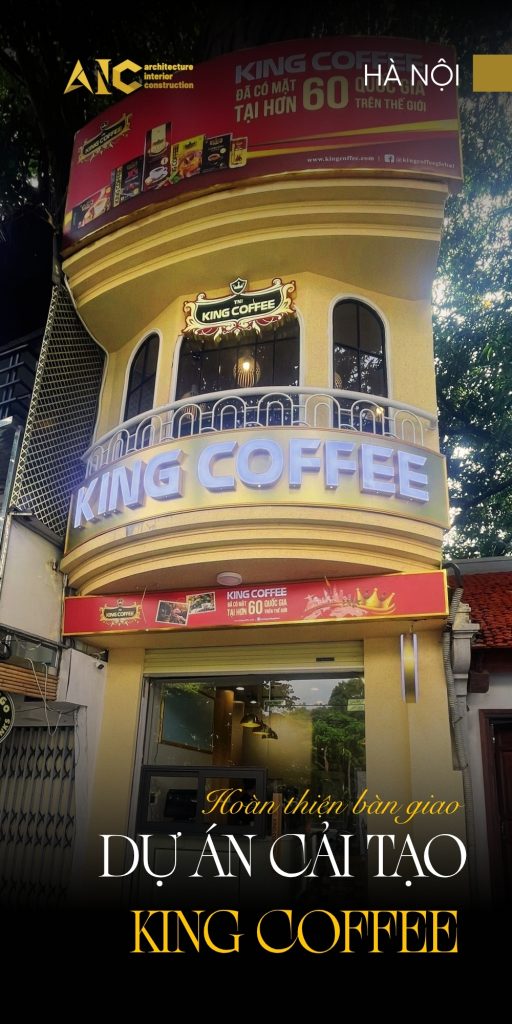 bìa dài King coffee