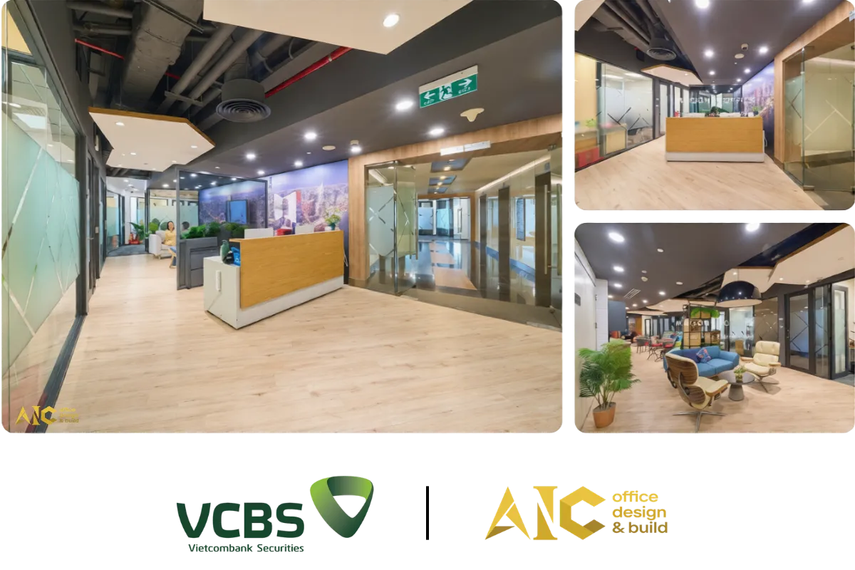 AIC JSC rất hân hạnh được cộng tác cùng VCBS trong dự án thiết kế & thi công văn phòng tại Bitexco
